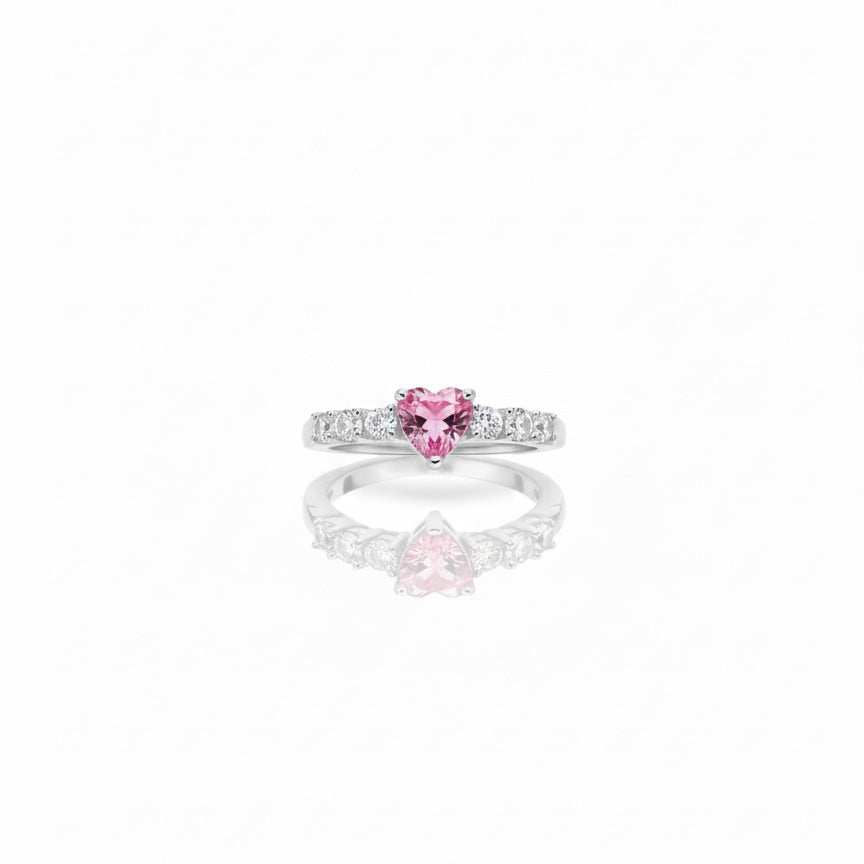 925 | PINK LOVE YÜZÜK