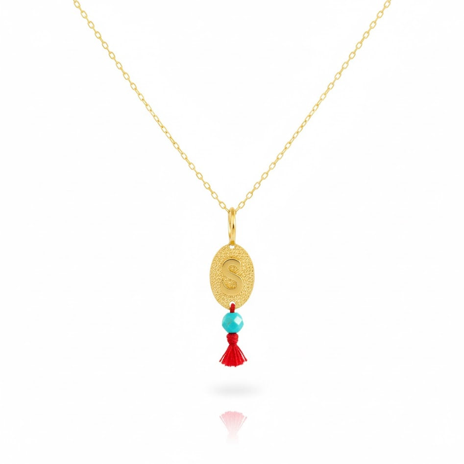 925 | ŞANS HARF KOLYE