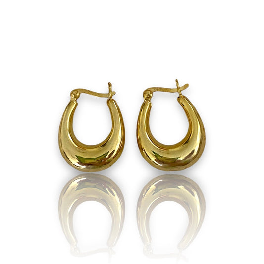925 | Oval basic küpe